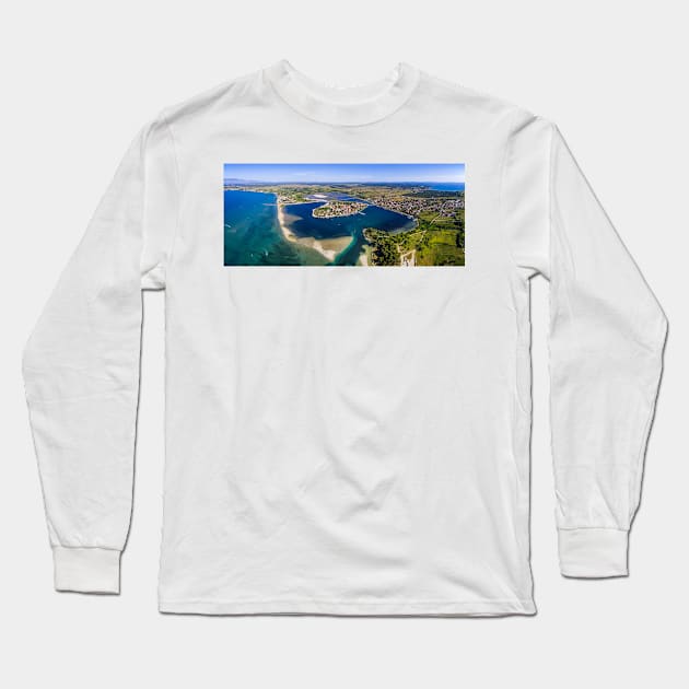 Nin Panorama Long Sleeve T-Shirt by ivancoric